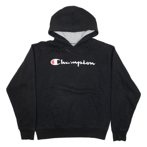 Felpa nera champion - champion, uomo