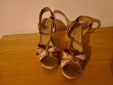 ZEPPE DONNA N 39 USATE IN CORDA CON LACCETTO