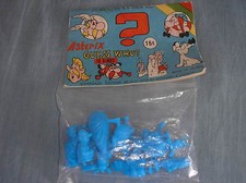 OBELIX ASTERIX SERIE 10 PERSONAGGI GIOCO IN CONFEZIONE ORIGINALE 1978