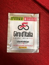 BUSTINA FIGURINE N°1 IL FILM GIRO D'ITALIA AMORE INFINIT01 2018 PANINI