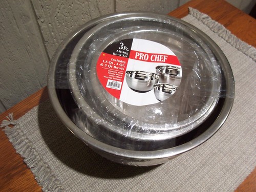 Pro chef set pezzi ciotole - pezzi,