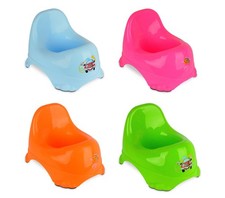 188699 Vasino per bambini 25x22 cm in plastica colorata con gommini antiscivolo