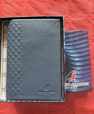 Portafoglio Uomo Jeans Armata Di Mare Vera Pelle H 13 X 9,5 X 2 Cm