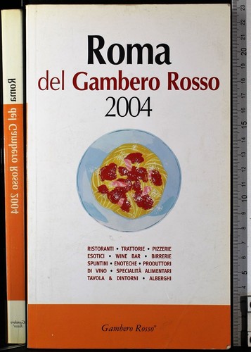 Roma del gambero rosso 2004 - rosso,
