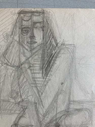 Disegno antico cubista mine - cubista,