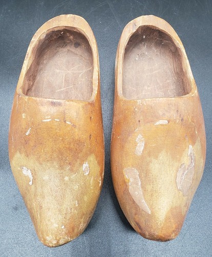 Coppia zoccoli bambini vintage - coppia,
