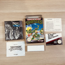 Teenage Mutant Hero Turtles NES Pal Completo Boxato Condizioni ECCELLENTI CIB