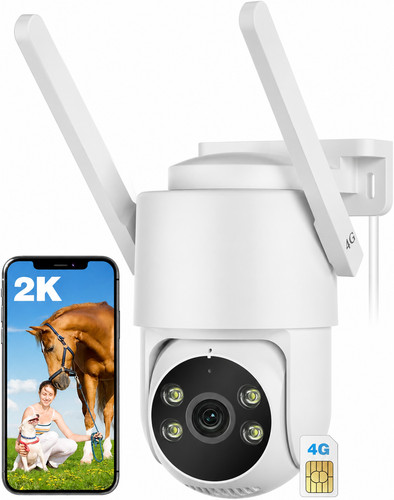 Lte outdoor camera - 2k,