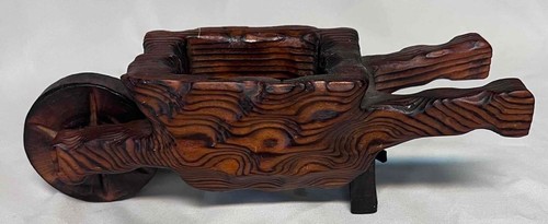 Antica carriola legno - in,