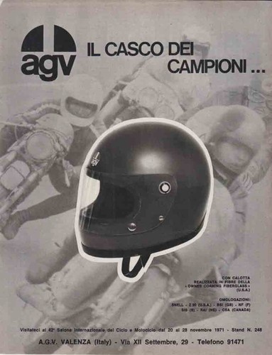 Advertising pubblicità caschi - advertising,
