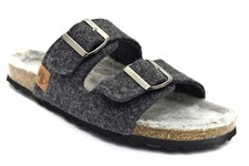 AMIX C11523 Ciabatte Pantofole Tirolesi Feltro Lana Cotta Uomo Tirolese Invernal