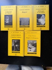 Lotto libri Simenon Adelphi