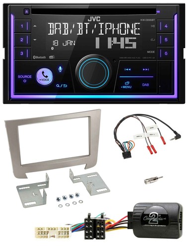 Jvc volante usb 2din dab - 2din,