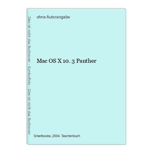Mac 3 panther - os, x
