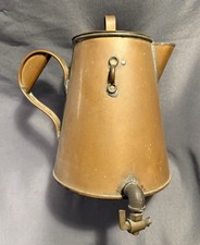 Antica caffettiera in rame