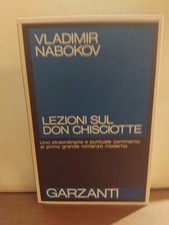 NABOKOV-LEZIONI SUL DON CHISCIOTTE-GARZANTI-1989-PRIMA EDIZIONE