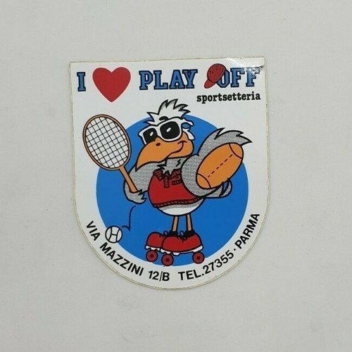 Play off adesivo storico - play,