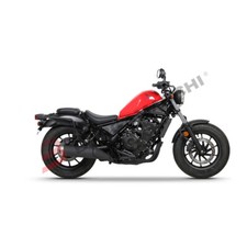 ATTACCO BORSE LATERALI BAGAGLIO MOTO RIGIDE PER HONDA REBEL 500 17>22 SHAD