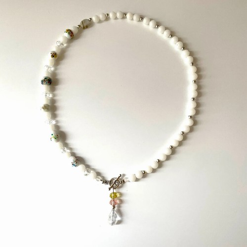 Collana perle con 3 - collana,