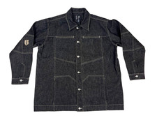 Giacca denim sporco vintage