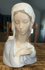 Scultura testa di Madonna