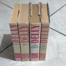4 volumi DELLY i Romanzi della rosa - Titoli Vari Ed. Salani + 2 Libri Omaggio