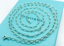 Collana catena maglia ovale