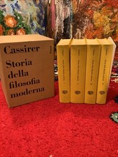 ERNST CASSIRER STORIA DELLA FILOSOFIA MODERNA EINAUDI 1964