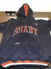 Shady Limited Ltd Felpa con Cappuccio Uomo Blu Medio Pullover Eminem Vintage