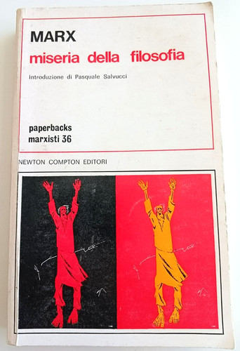 Miseria della filosofia marx - miseria,