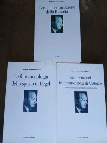 Heidegger opere rare guida - opere,