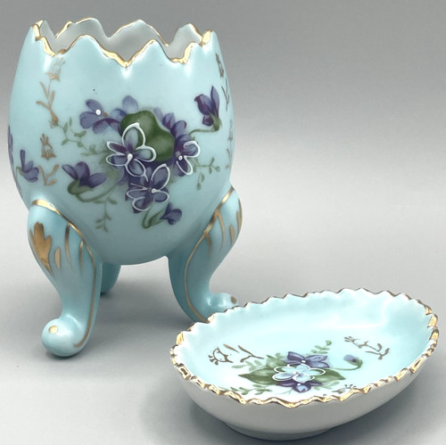 Set piatti vaso uova crepe