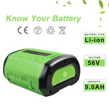 56V 9000mAh Li-ion Batteria