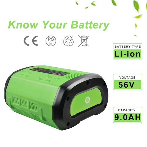 56v 9000mah ion - li-ion, batteria