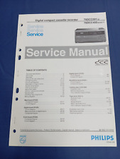 DIGITAL CASSETTE RECORDER PHILIPS 70DCC091 70DCC450 SERVICE MANUAL ORIGINALE !