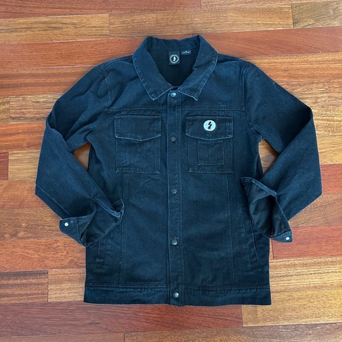 Switchfoot giacca denim nera - denim,