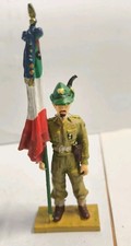 Soldatini d'Italia - Tenente Portabandiera Reggimento Alpino 1948-Fabbri Italeri