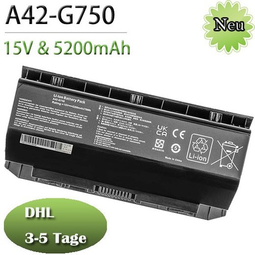 Batteria a42 g750 per asus - asus, rog