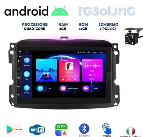 Autoradio android fiat 500l - android,