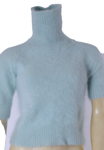 Maglione vintage angora blu - angora, s