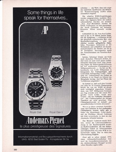 Pubblicità audemars piguet - audemars,