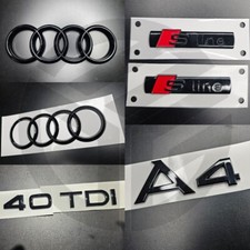 AUDI A4 2020+ Distintivi Nero