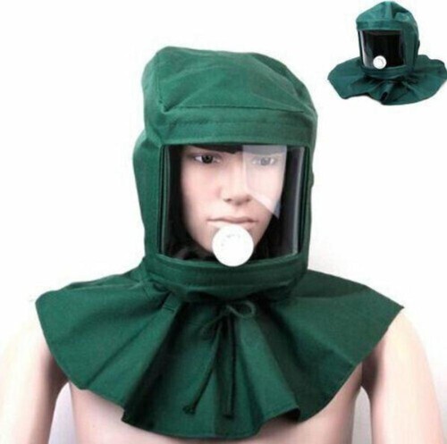 Cappa sabbiatrice maschera - cappa,