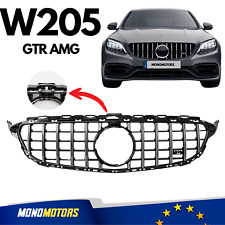 GRIGLIA ANTERIORE GT R AMG STYLE PER MERCEDES-BENZ W205 CLASSE C 2014-2018 CON FOTOCAMERA