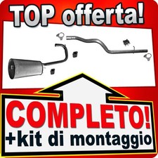 Scarico Completo per Lada Niva 2121 1700i 1.7i 4x4 Gas GPL Marmitta