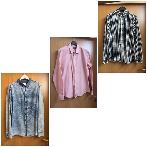 Lotto camicie uomo - 3, manica