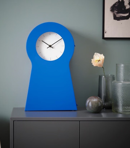 Orologio ikea blu alto 48 - orologio, ps