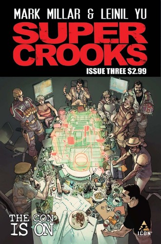 Super crooks icon - super, comics