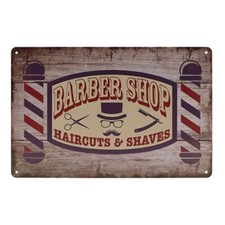Cartello Targa Barber Shop in