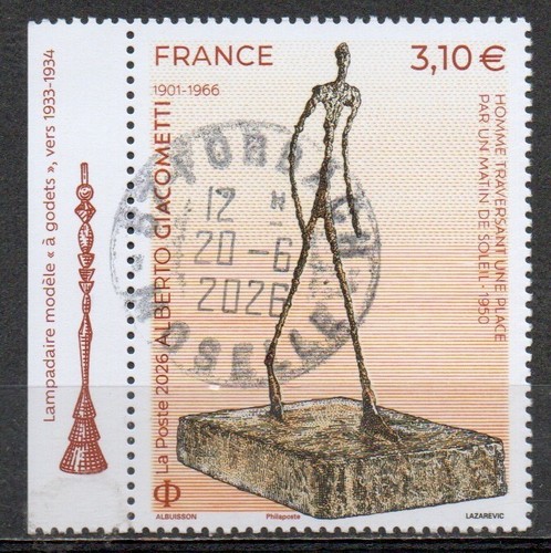 France 2026 timbre alberto - -,